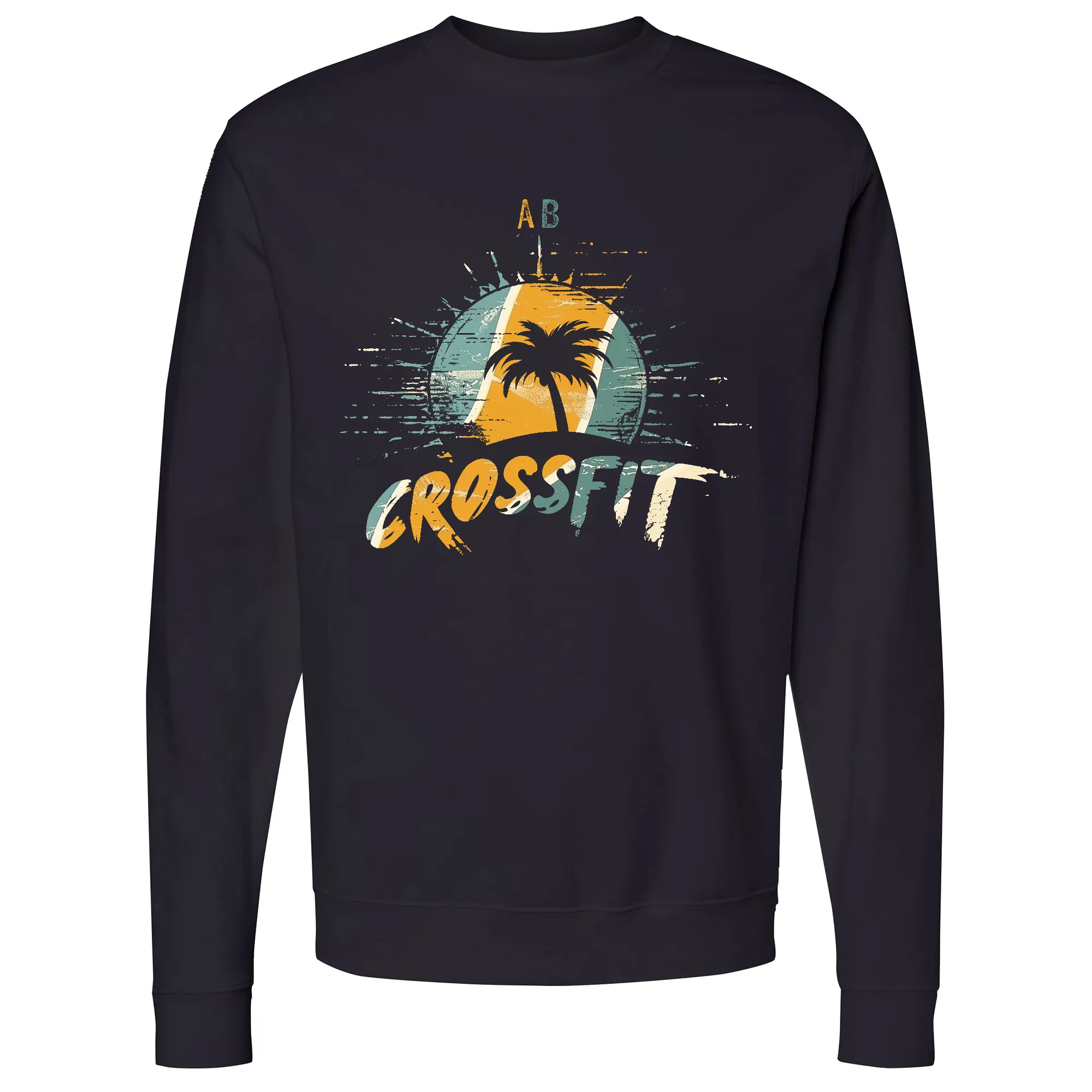 AB CrossFit Suns Out Guns Out Mens - Crewneck