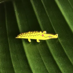 Alligator Enamel Pin