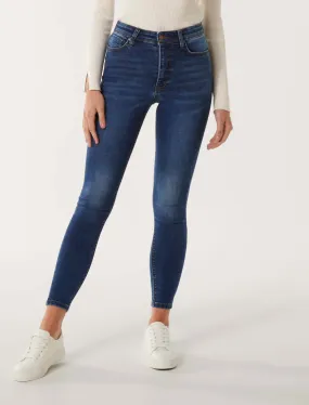 Ashley Mid-Rise Skinny Jeans