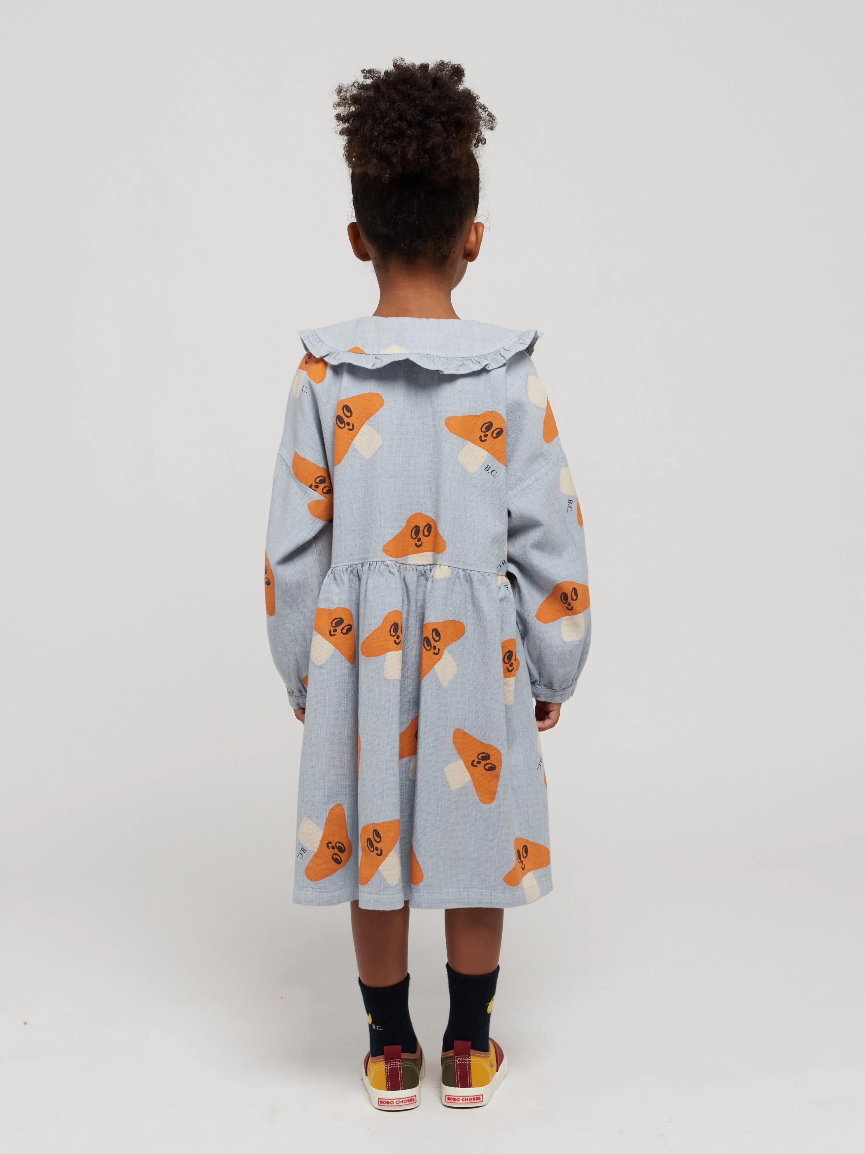 Bobo Choses | Mr. Mushroom all woven dress