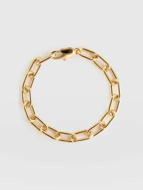 Cable Chain Bracelet - Gold