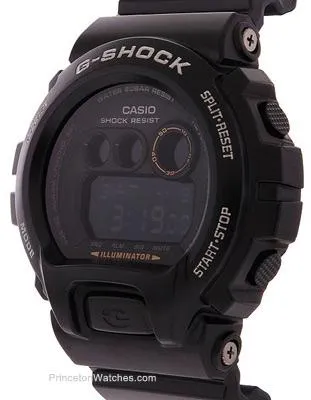 Casio G-Shock Mens Classic - Black Case&#44; Dial and Strap - Flash Alert & Buzzer