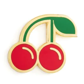 Cherry Enamel Pin