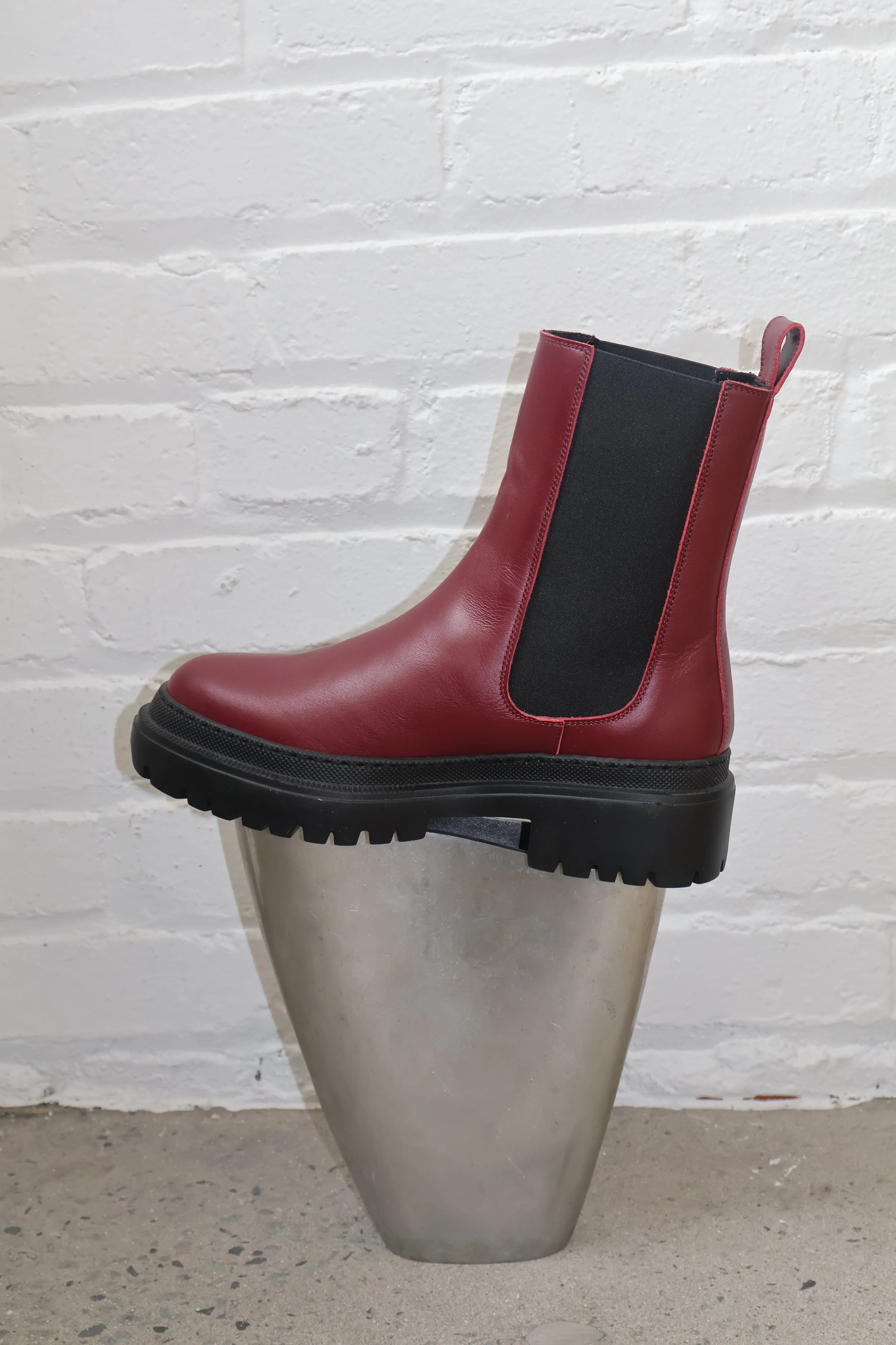 Cortina Oxblood Winter Boot