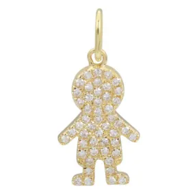 Diamond Boy Charm