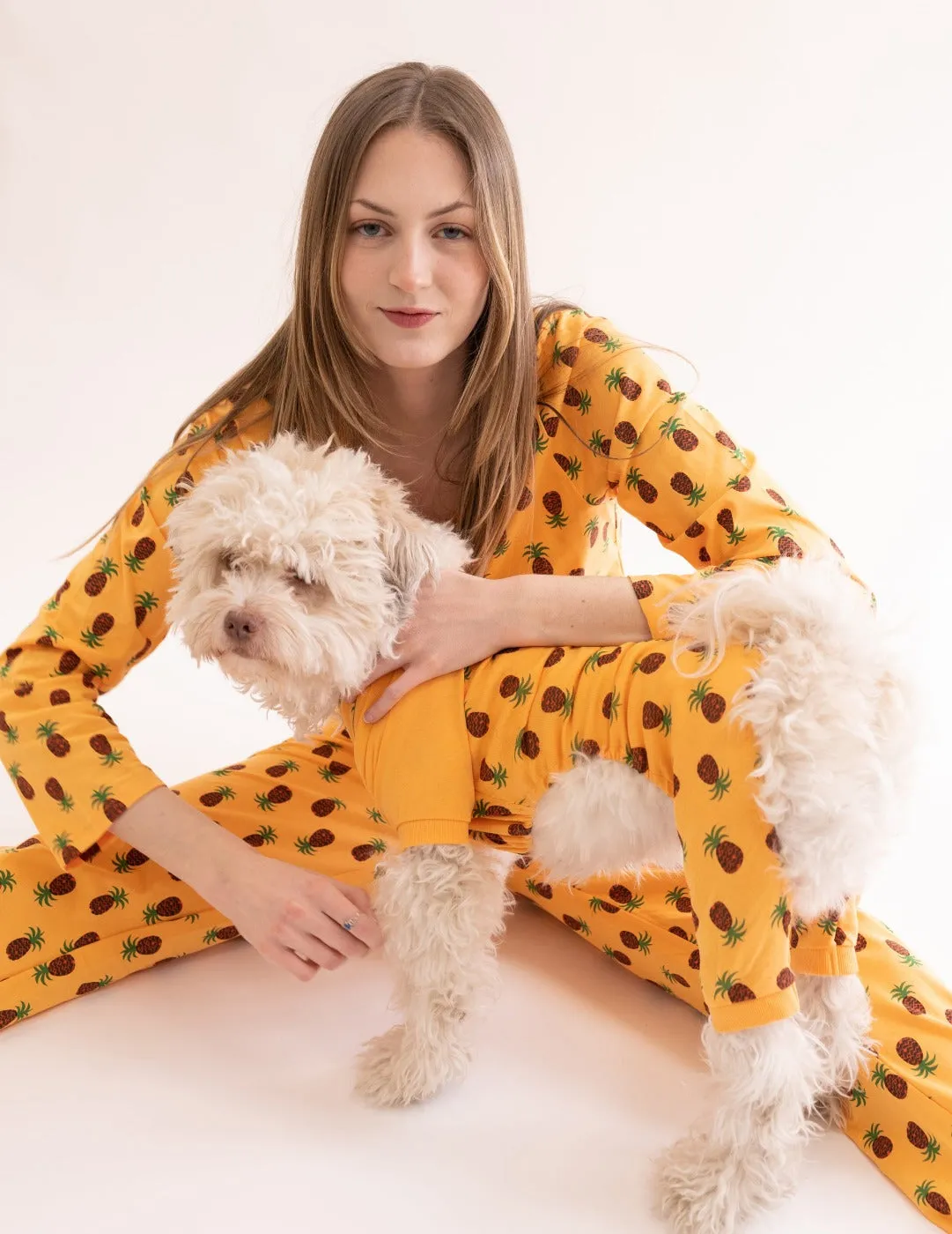 Dog's Pineapple Pajamas