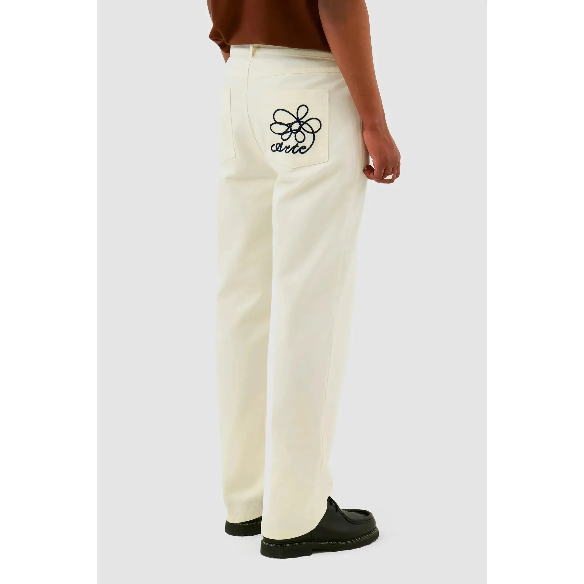 EMBROIDERY POCKET PANTS