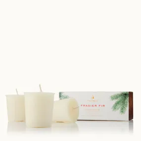 Frasier Fir Votive Candle Set of 3