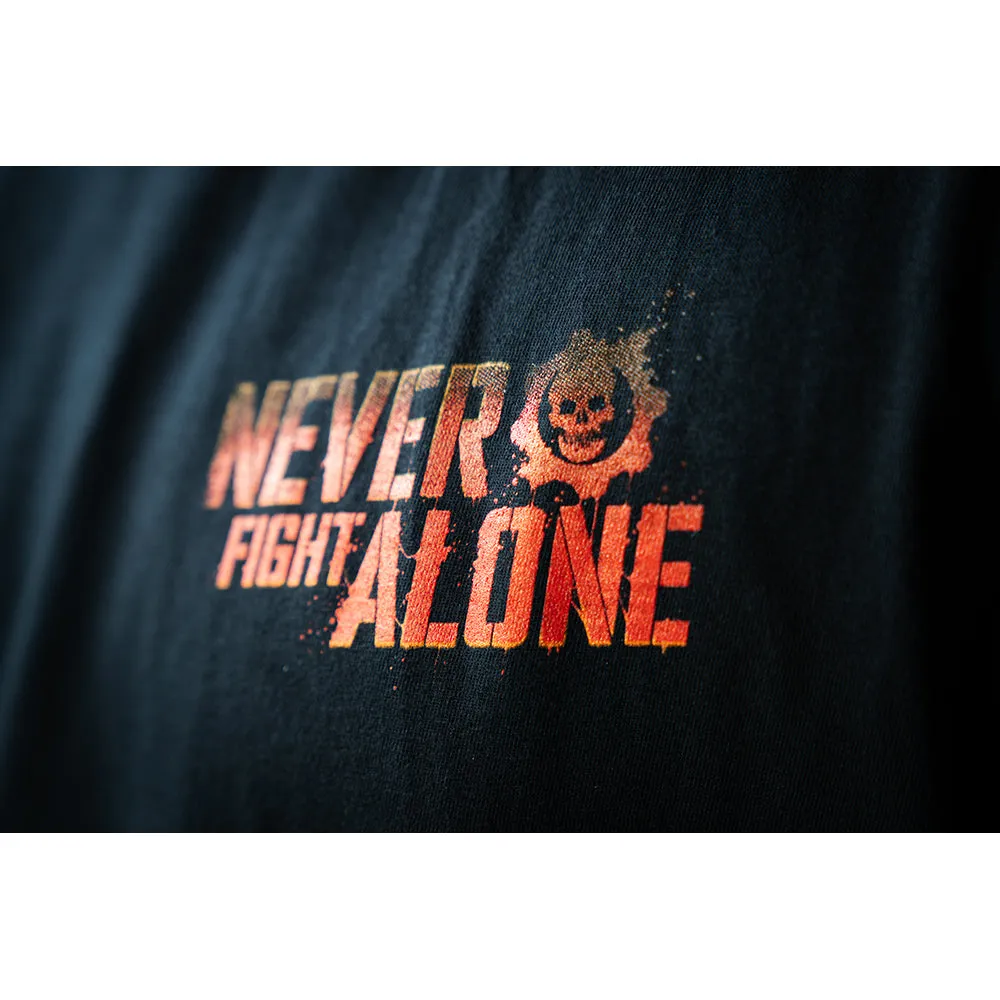 Gears of War "Never Fight Alone" Year 2 T-shirt designed by Matt Ryan Tobin