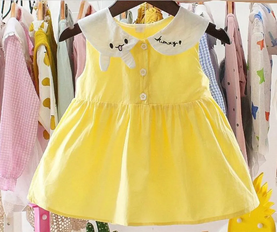 Girls Bunny Collar Dress