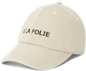 Heavenly London Beige 100% Cotton A La Folie Heavenly Baseball Cap One Size