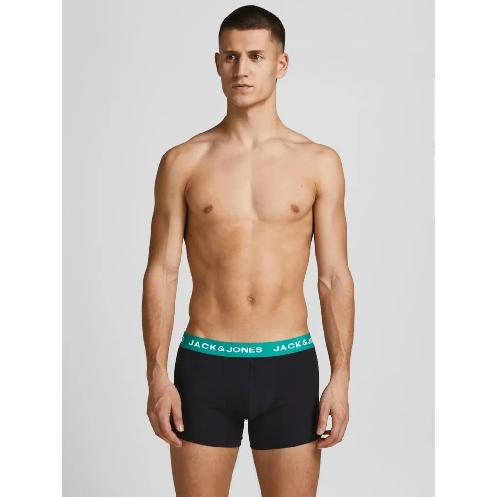 Jack & Jones Mens Boxer Shorts/ Trunks (5-Pack)