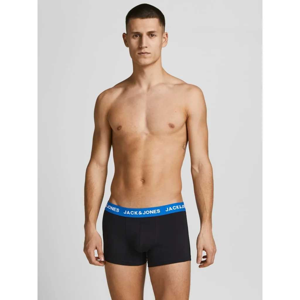 Jack & Jones Mens Boxer Shorts/ Trunks (5-Pack)