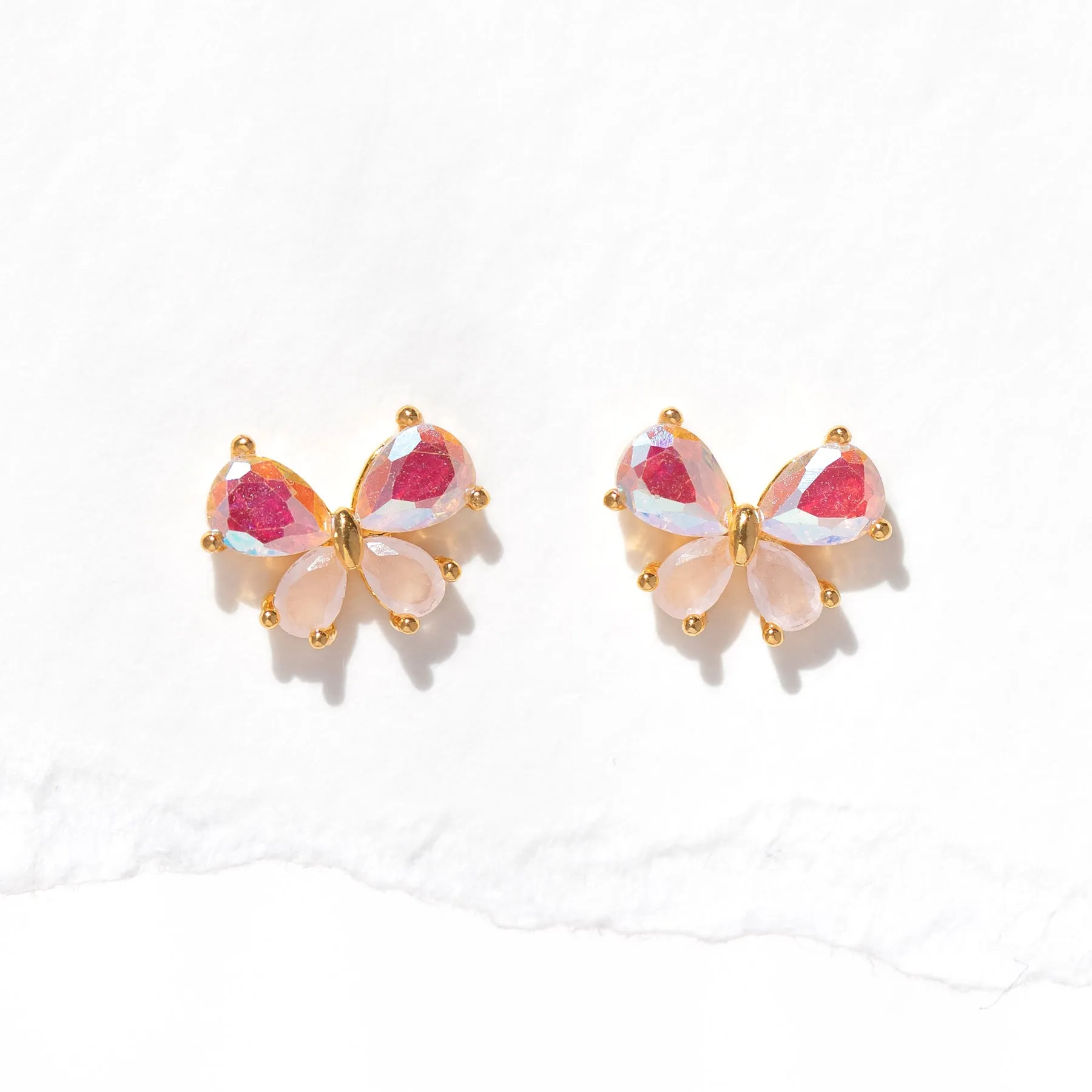 Kaleidoscope Butterfly Studs