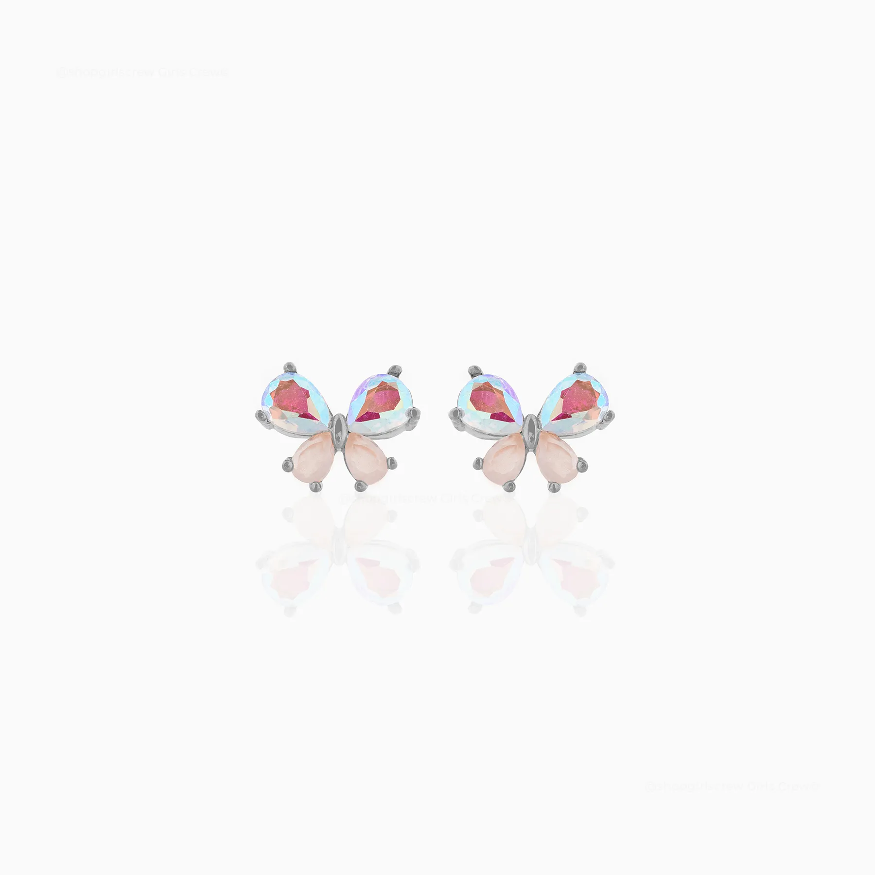 Kaleidoscope Butterfly Studs