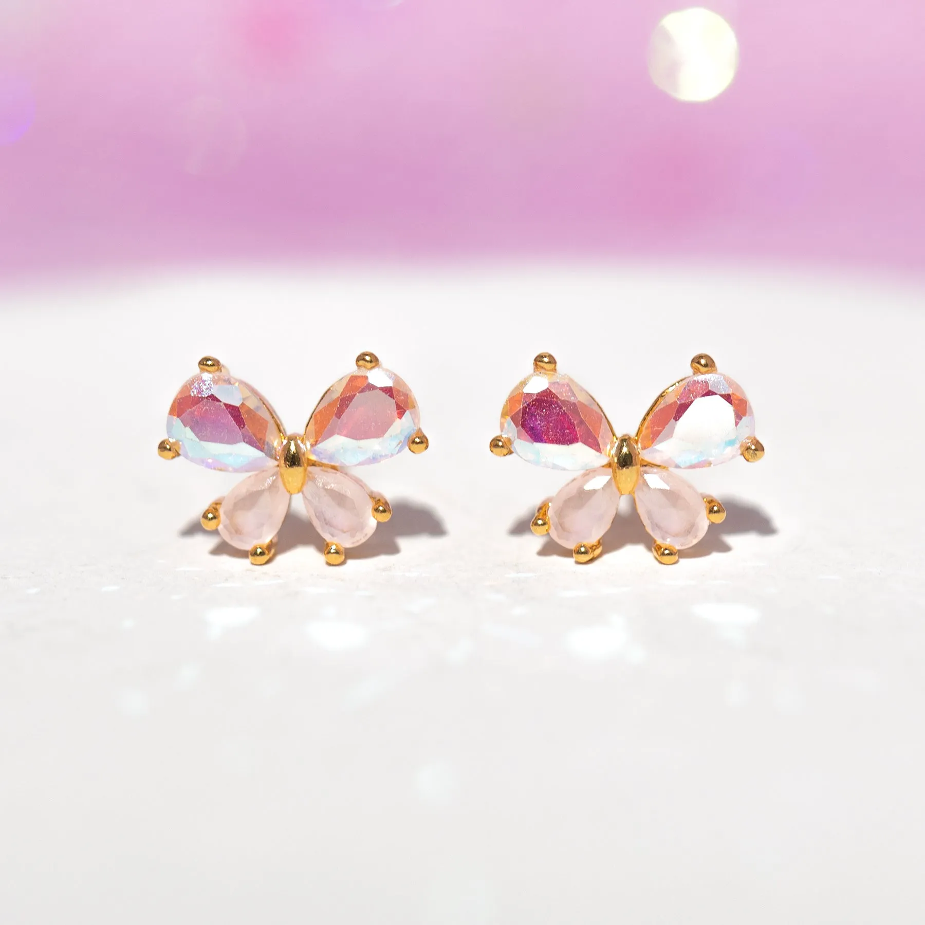 Kaleidoscope Butterfly Studs