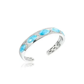 Larimar Eclipse Bangle