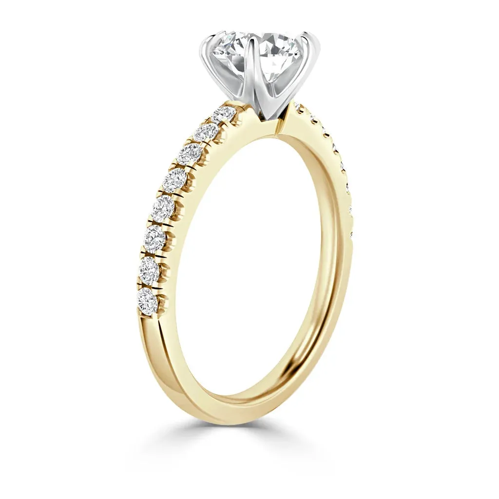 Maddison - 18ct Yellow Gold - Round