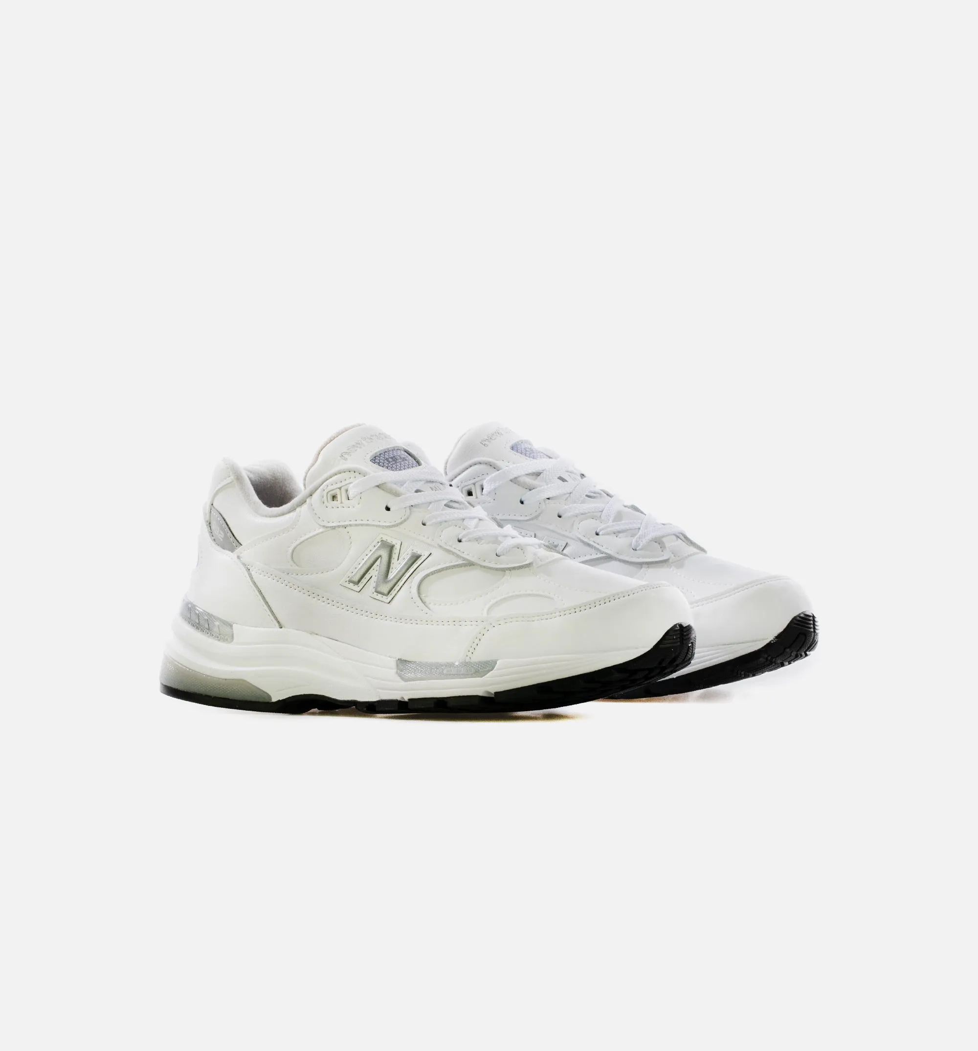 Made in US 992 Mens Running Shoe - White/Gray