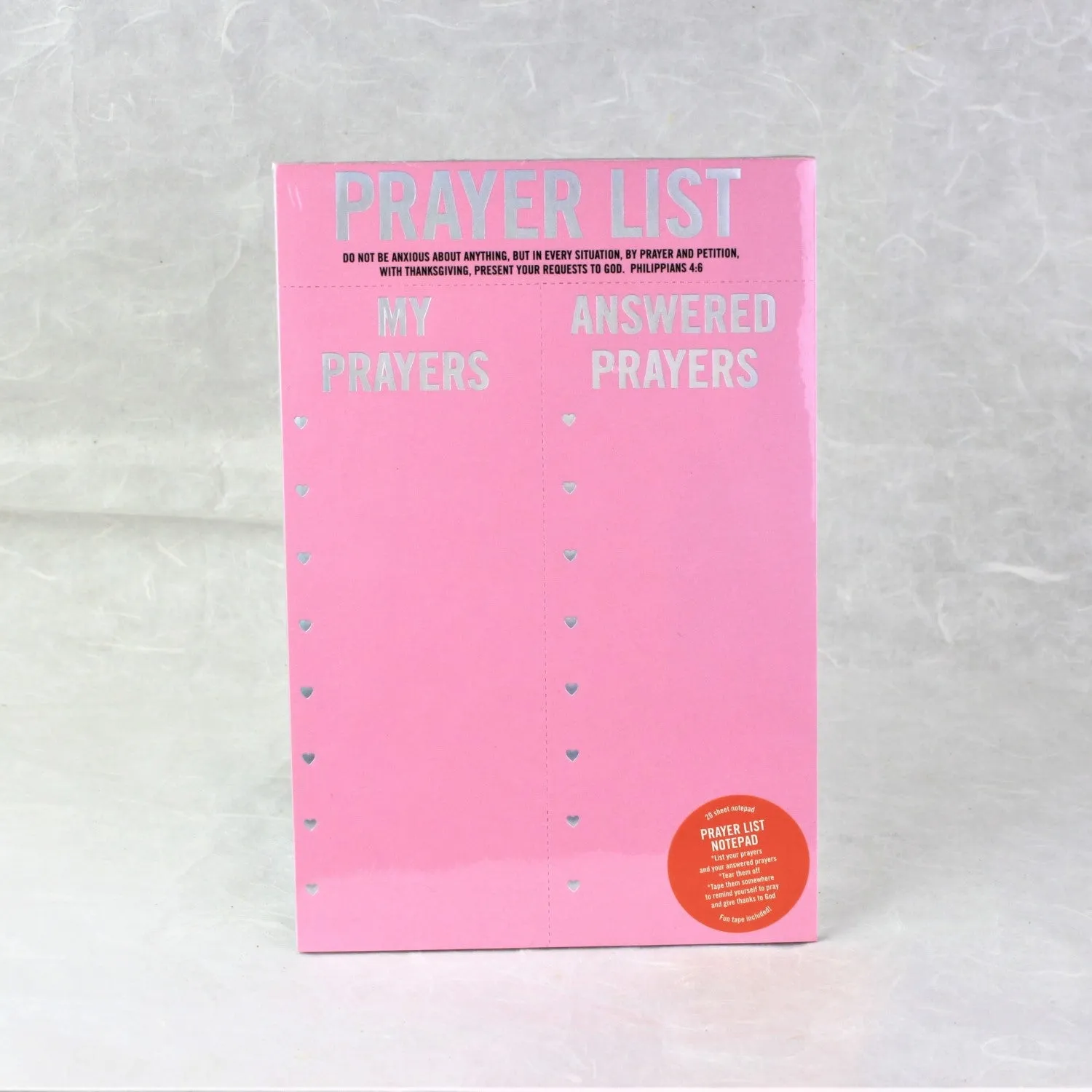 Prayer List Notepad