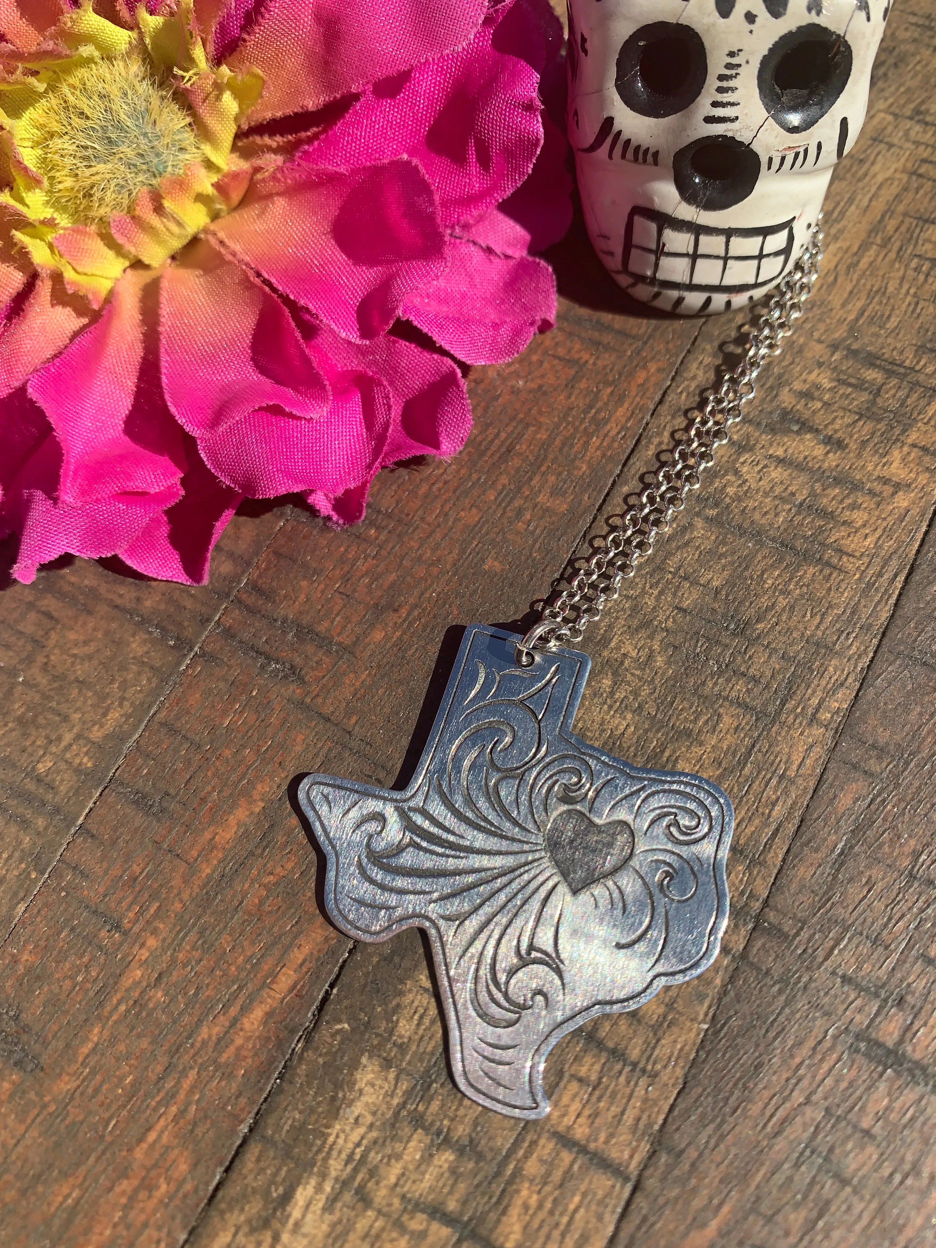 "Texas Heart" Necklace