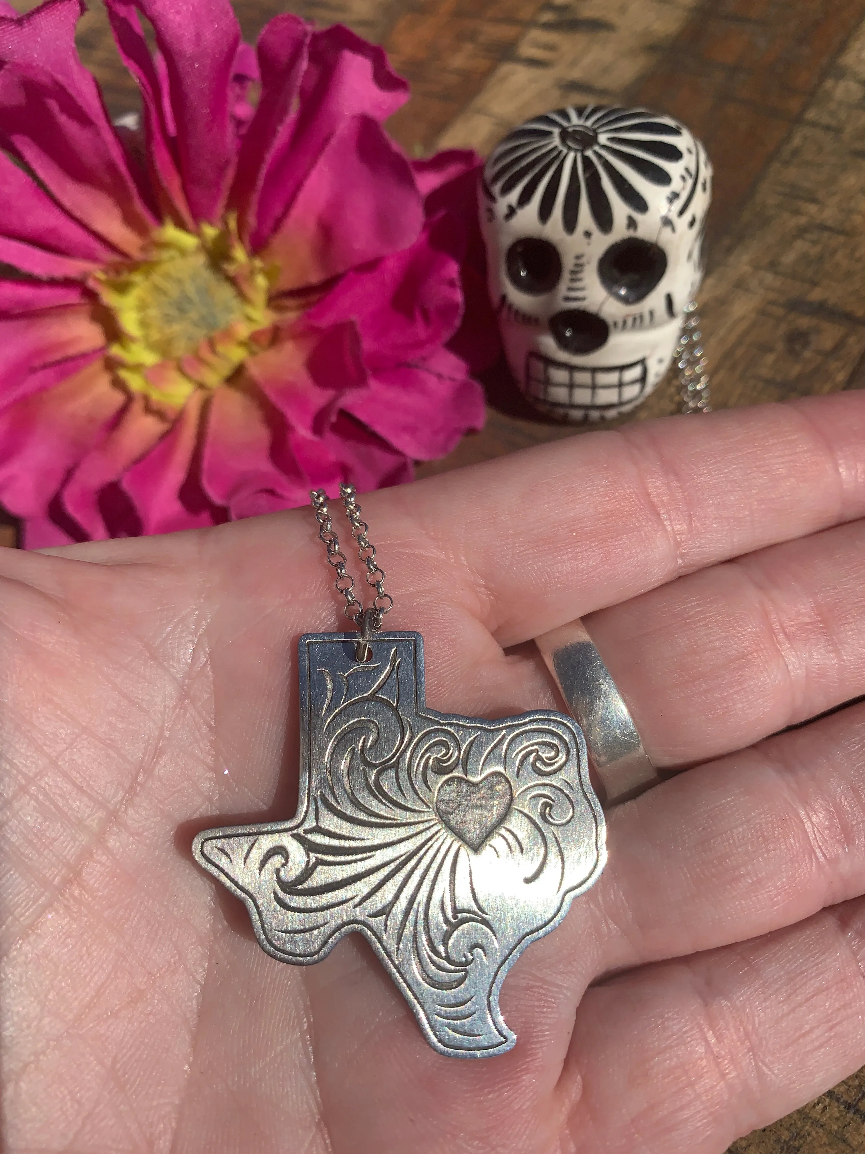 "Texas Heart" Necklace