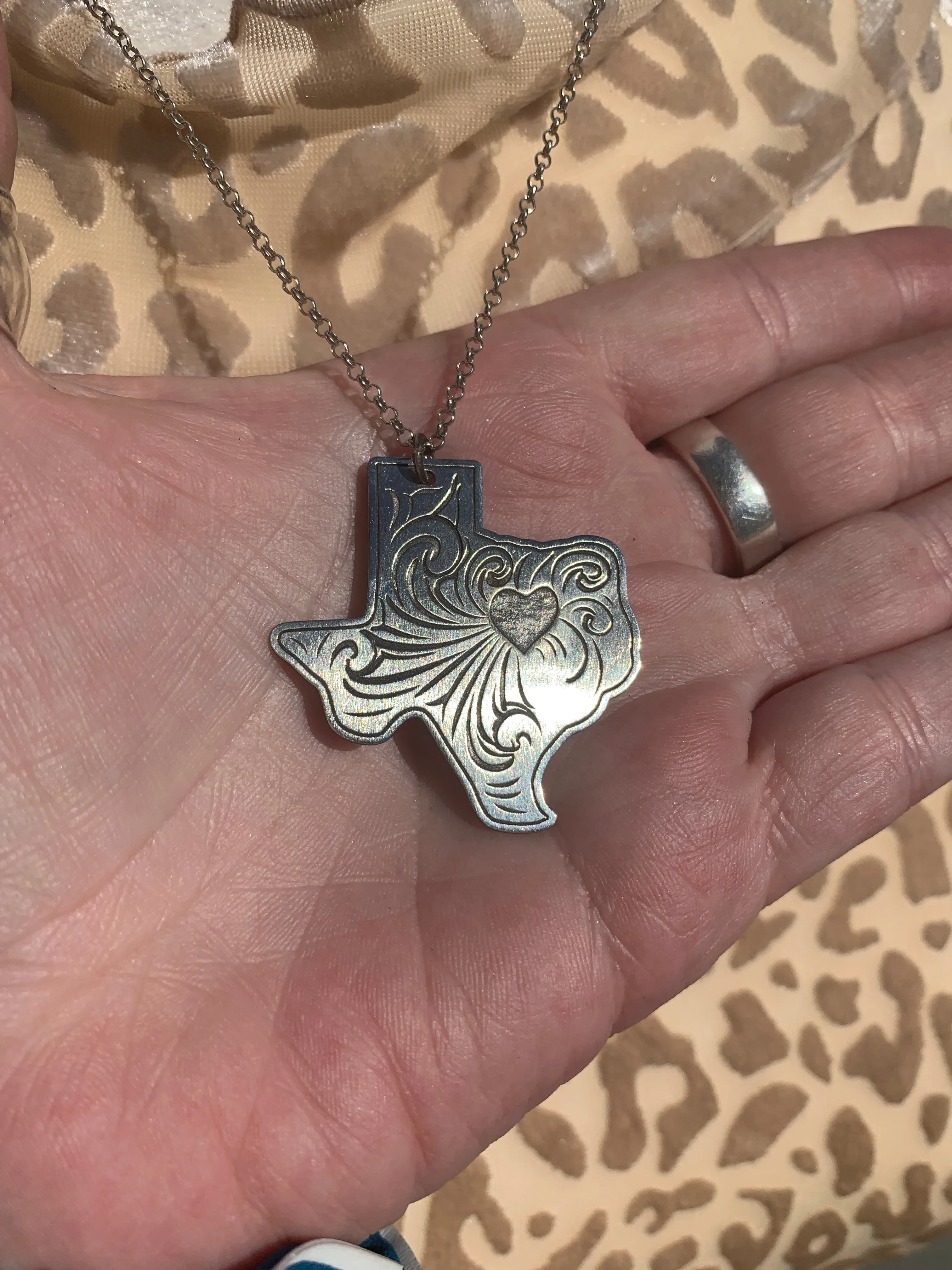 "Texas Heart" Necklace