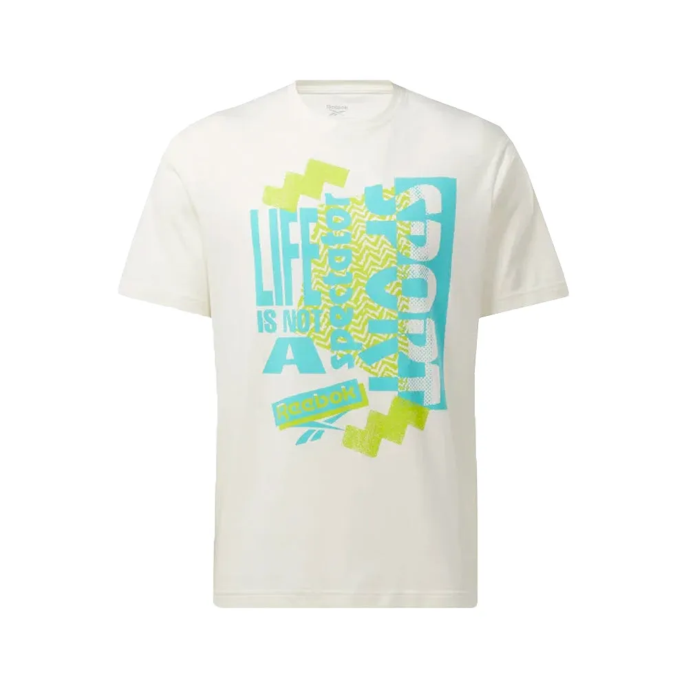 Reebok Graphic Series Spectator Sport Vibe Tee White