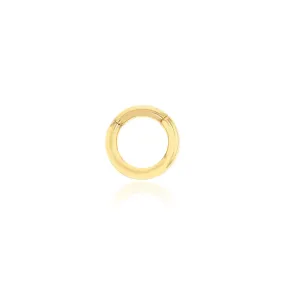 Round Gold Charm Holder