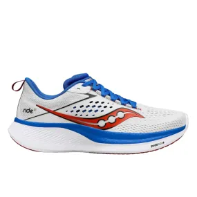 Saucony men's running shoe Ride 17 S20924-105 white light blue