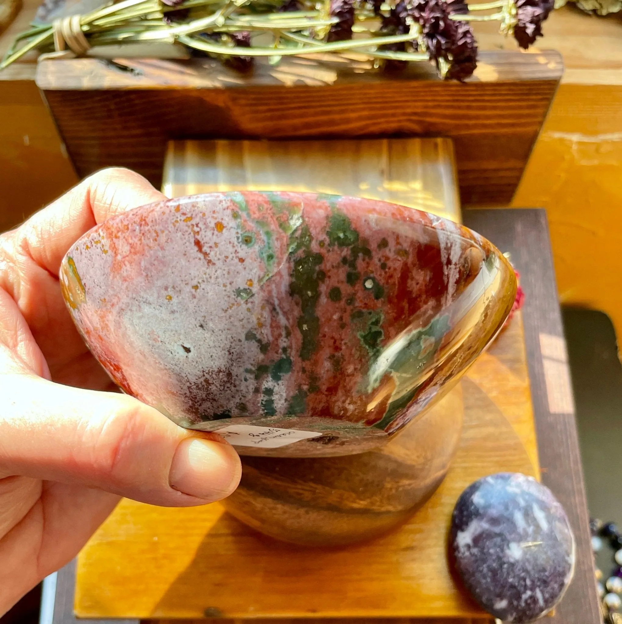 Sienna Orbicular Jasper Bowl