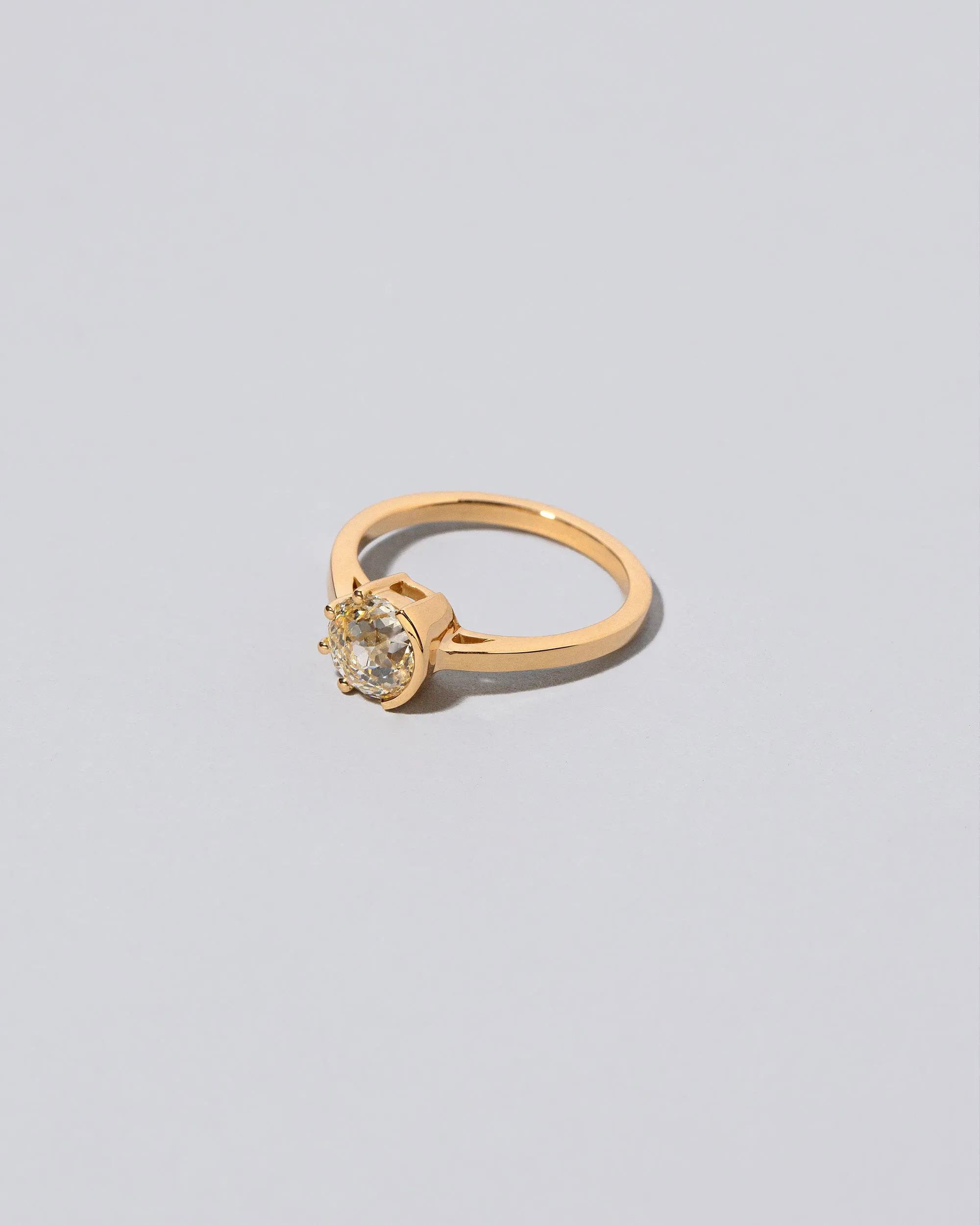 Sun & Moon Ring - Warm White Diamond