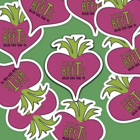 The Beets Doug Vinyl Sticker