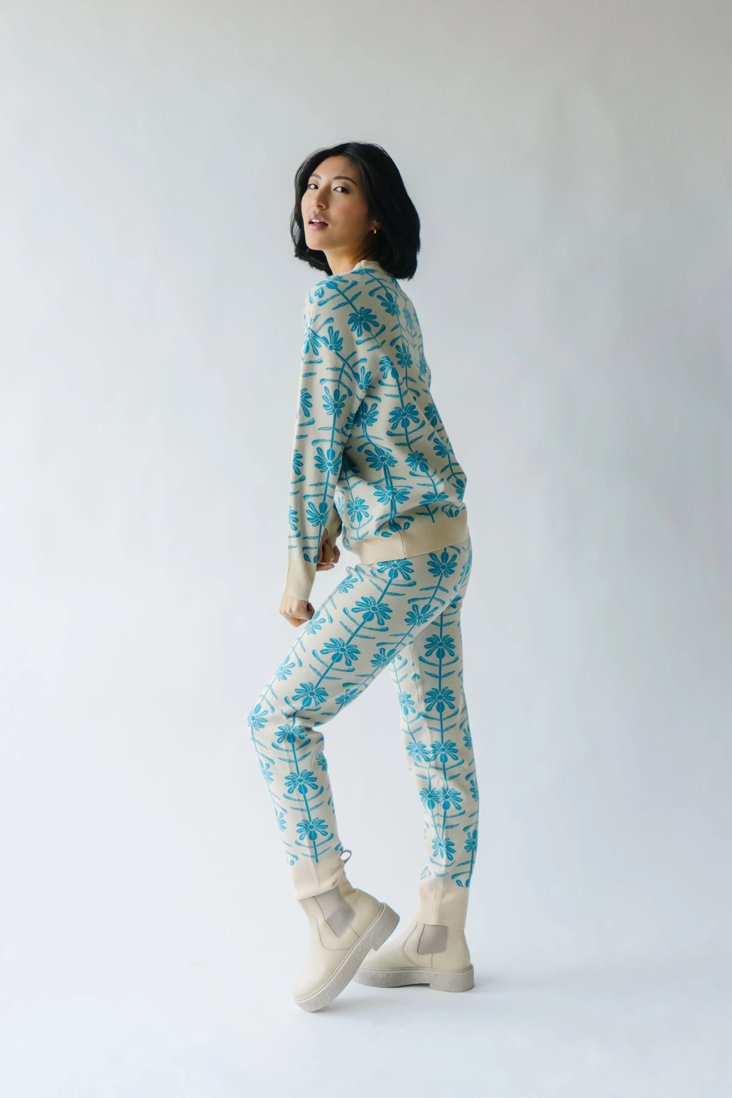 The Gadot Patterned Jogger in Mid Century Mod