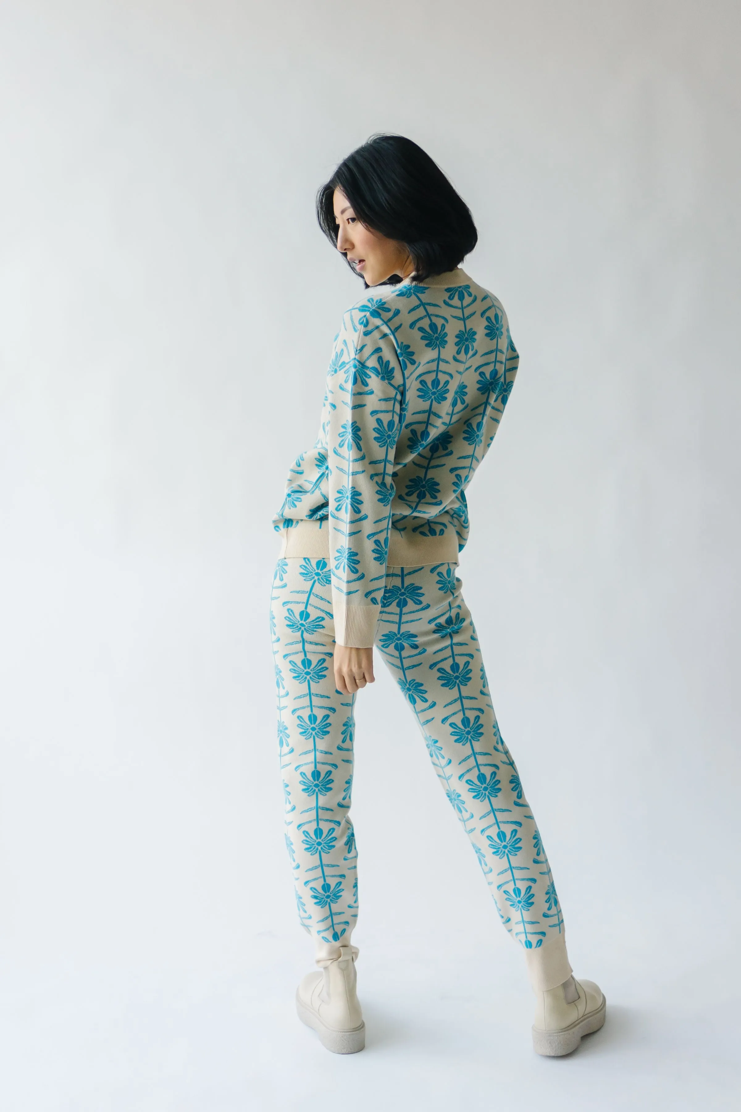 The Gadot Patterned Jogger in Mid Century Mod