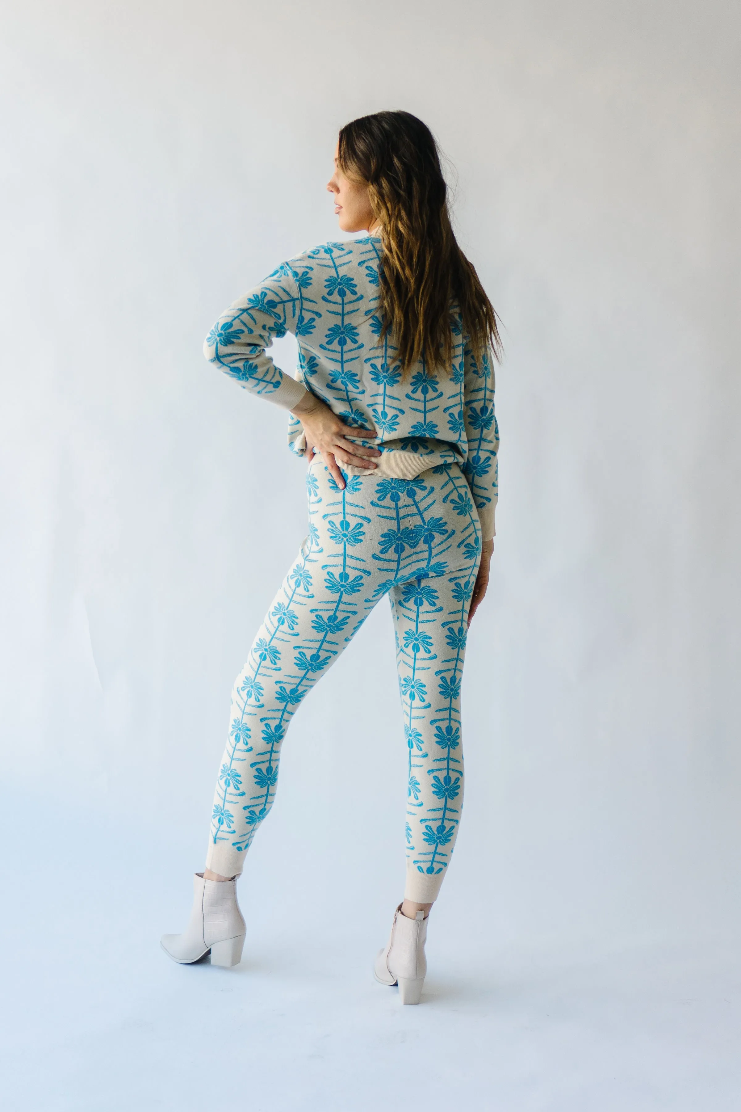 The Gadot Patterned Jogger in Mid Century Mod