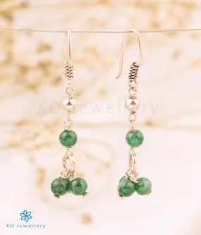 The Malachite Silver Gemstone Earring