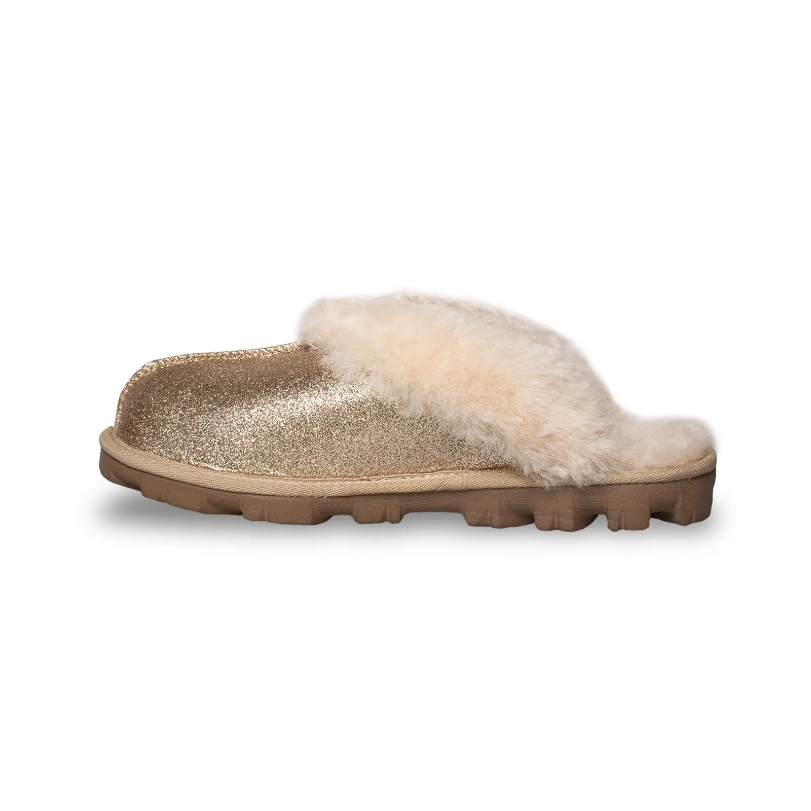 UGG Coquette UGG Sparkle Gold Slippers - Women's